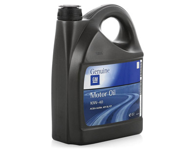 Масло моторное GM SEMI-SYNTHETIC 10W-40 4л 93165215