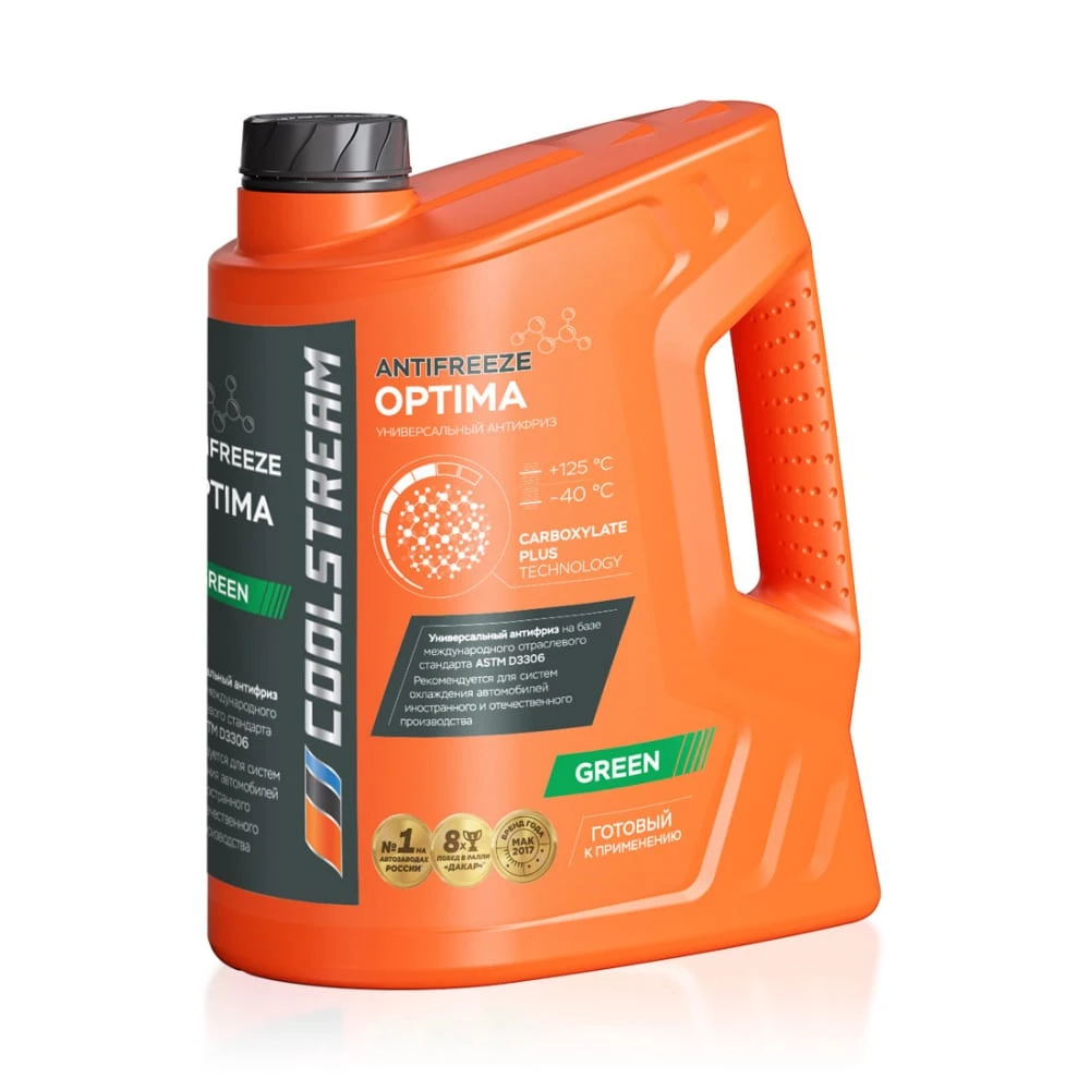 Антифриз Optima Green 5 кг COOLSTREAM CS010702GR