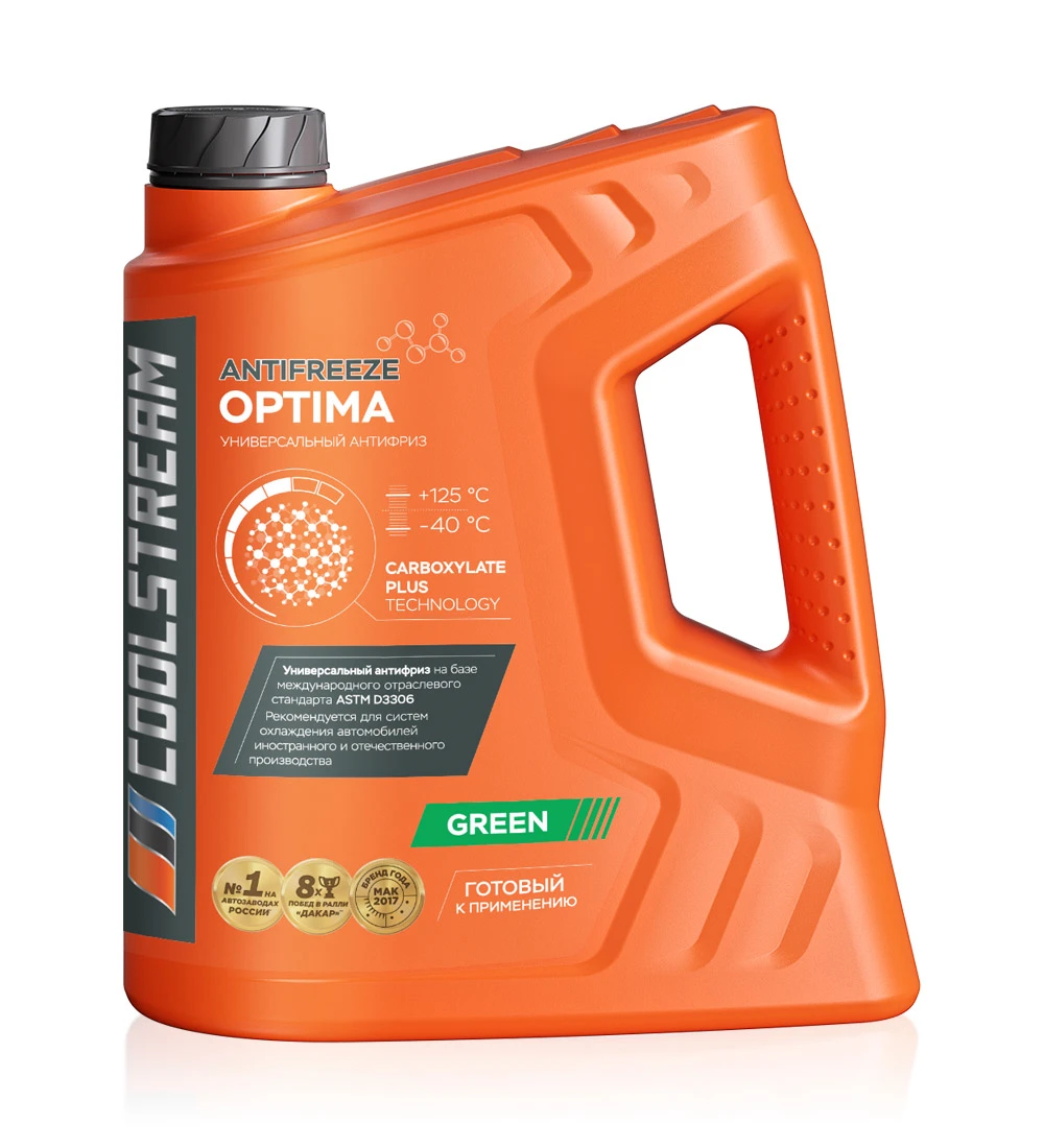 Изображение Антифриз Optima Green 10 кг COOLSTREAM CS010703GR Антифриз Optima Green 10 кг COOLSTREAM CS010703GR