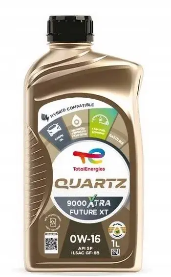 Масло моторное TOTAL QUARTZ 9000 XTRA FUTURE XT 0W-16 1л TOTAL 0W16 QUARTZ 9000 XTRA FUTURE XT/1