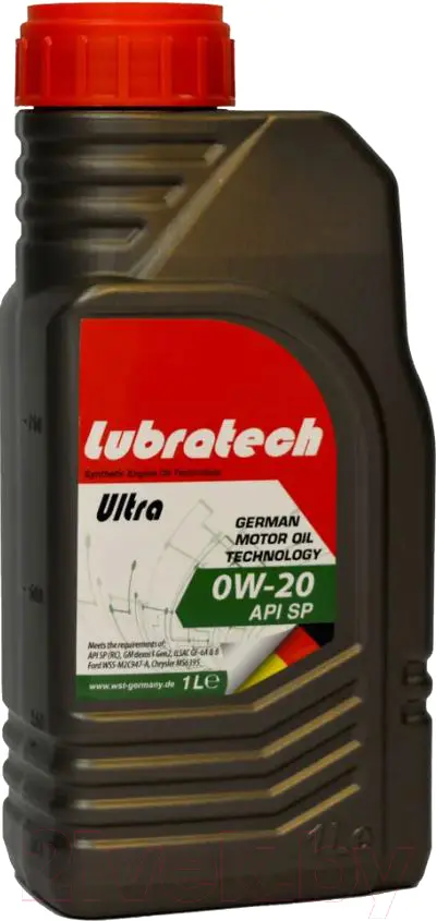 Масло моторное LUBRATECH ULTRA 0W-20 1л LUBRATECH 0W20 ULTRA/1