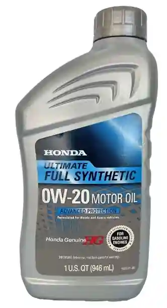 Масло моторное HONDA ULTIMATE FULL SYNTHETIC 0W-20 1л 087989137