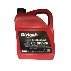 Масло моторное DIVINOL SYNTHOLIGHT C5 0W-20 5л 49800-K007