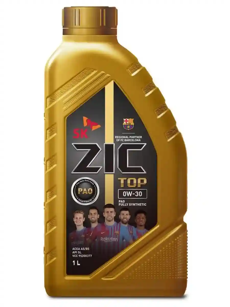 Масло моторное ZIC TOP 0W-30 1л 132680