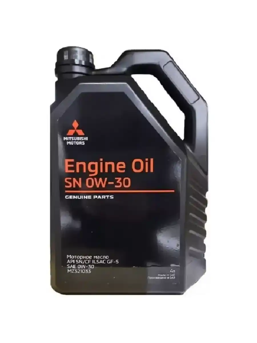 Масло моторное MITSUBISHI 0W-30 4л MZ321033