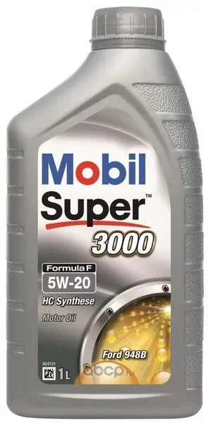 Масло моторное MOBIL SUPER 3000 FORMULA F 5W-20 1л 152866