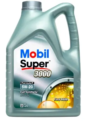 Масло моторное MOBIL SUPER 3000 FORMULA F 5W-20 5л 152865