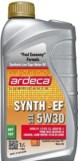 Масло моторное ARDECA SYNTH-EF 5W-30 1л ARD010005001