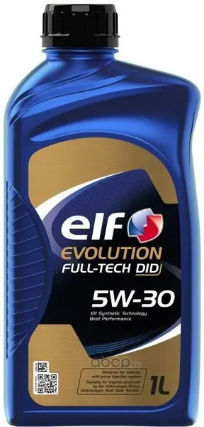 Масло моторное ELF EVOLUTION FULL-TECH DID 5W-30 1л 225745