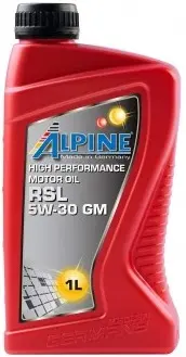 Масло моторное ALPINE OIL RSL 5W-30 1л 0101361