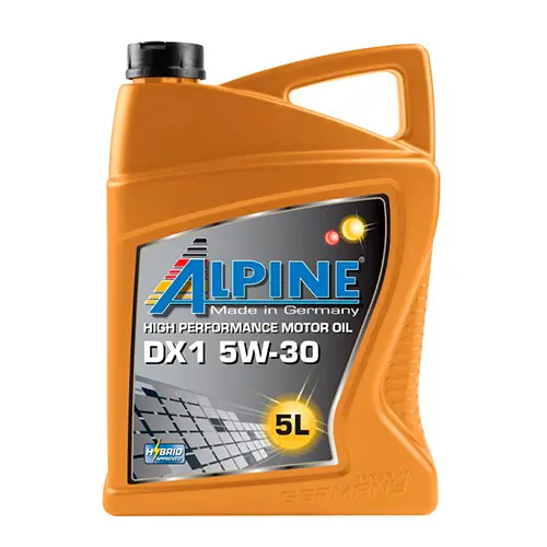 Масло моторное ALPINE OIL DX1 5W-30 5л 0101662