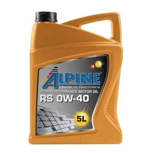Масло моторное ALPINE OIL RS 0W-40 5л 0100222