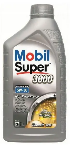 Масло моторное MOBIL SUPER 3000 FORMULA RN 5W-30 1л MOBIL 5W30 SUPER 3000 FORMULA RN/1