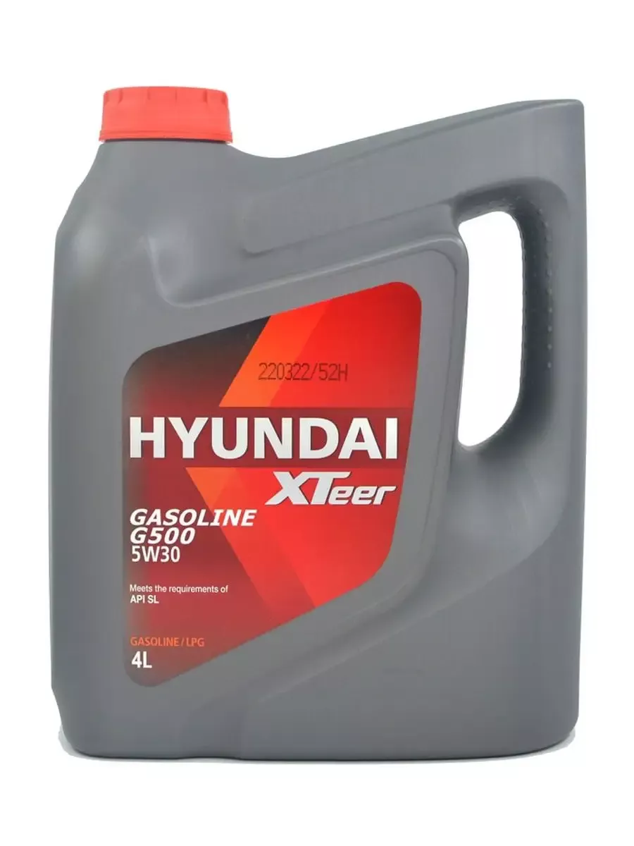 Масло моторное HYUNDAI XTEER GASOLINE G500 5W-30 4л 1041155