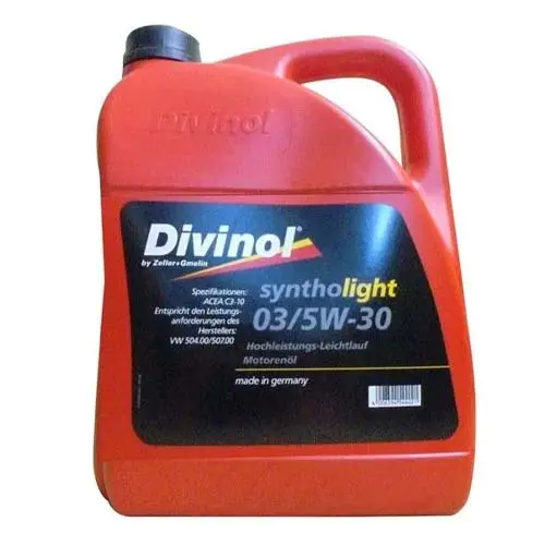 Масло моторное DIVINOL SYNTHOLIGHT 03 5W-30 4л 49251-K004