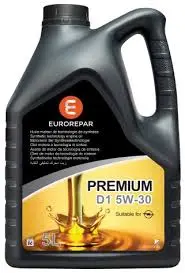 Масло моторное EUROREPAR PREMIUM D1 5W-30 5л 1690687680