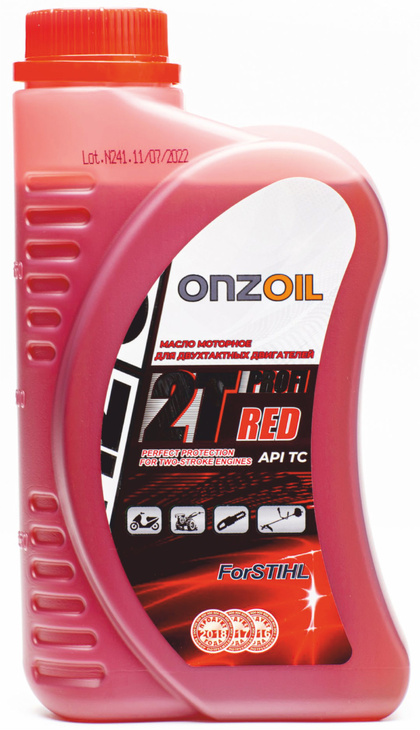 Масло моторное ONZOIL PROFI 2T RED 1л 210260