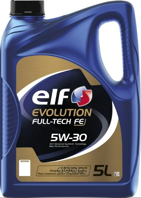Масло моторное ELF EVOLUTION FULL-TECH 5W-30 5л 213935