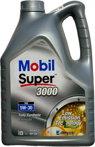 Масло моторное MOBIL SUPER 3000 XE1 5W-30 5л MOBIL 5W30 SUPER 3000 XE1/5
