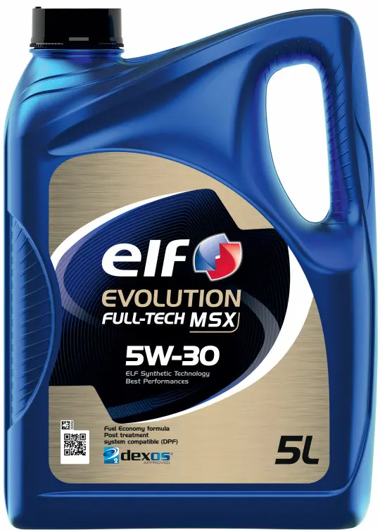 Масло моторное ELF EVOLUTION FULL-TECH MSX 5W-30 5л ELF 5W30 EVOLUTION FULL-TECH MSX/5