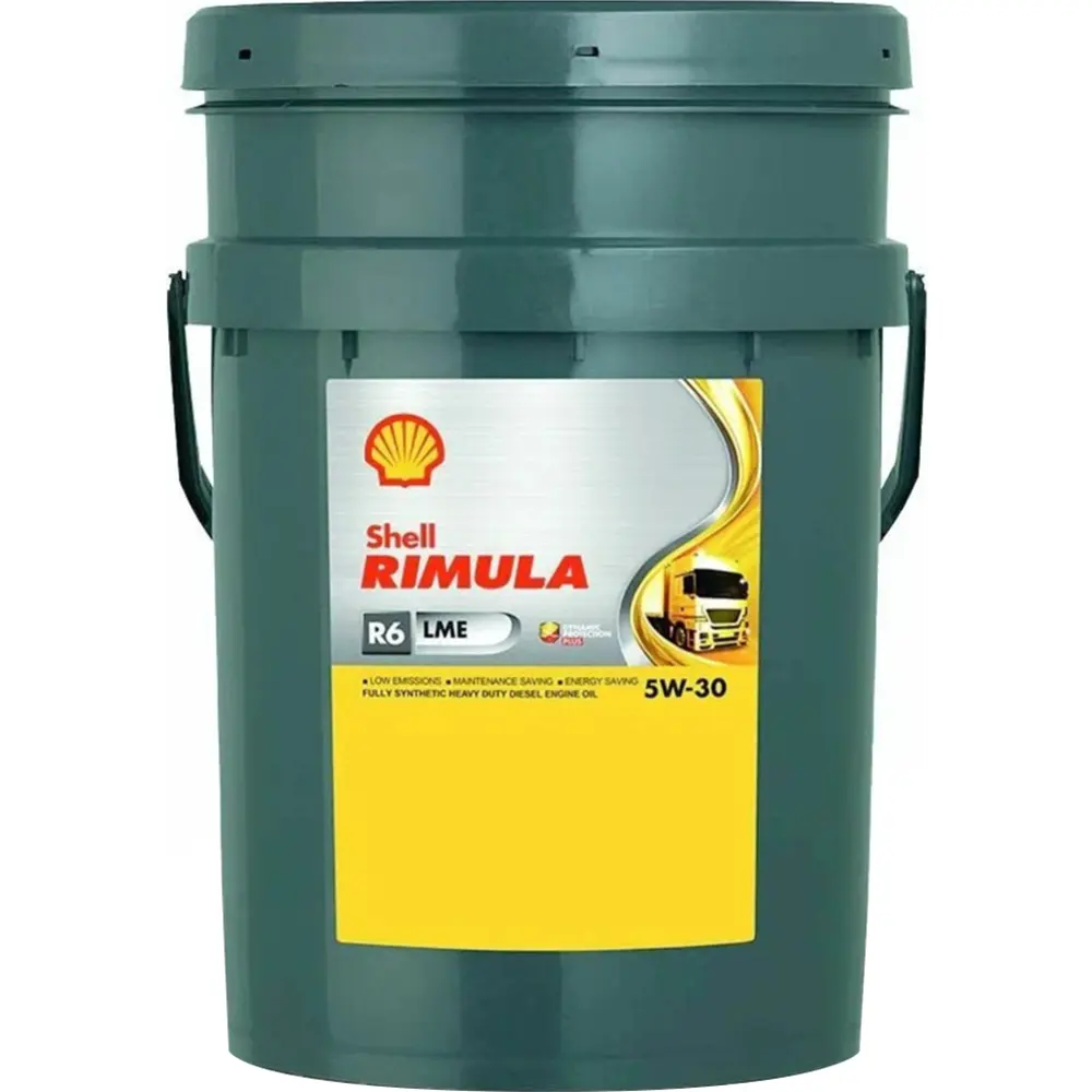 Масло моторное SHELL RIMULA R6LME 5W-30 20л SHELL 5W30 RIMULA R6LME/20