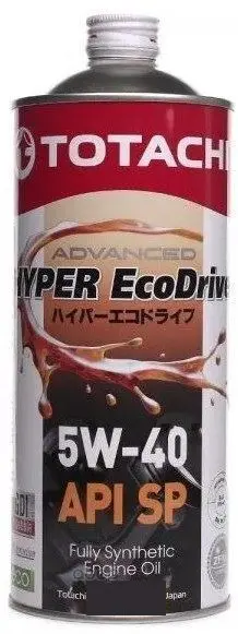 Масло моторное TOTACHI HYPER ECODRIVE 5W-40 1л E1501