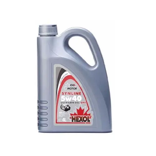 Масло моторное HEXOL SYNLINE ULTRADIESEL DPF 5W-40 4л HEXOL 5W40 SYNLINE ULTRADIESEL DPF/4
