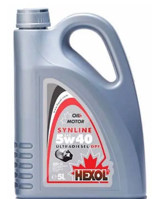 Масло моторное HEXOL SYNLINE ULTRADIESEL DPF 5W-40 5л HEXOL 5W40 SYNLINE ULTRADIESEL DPF/5