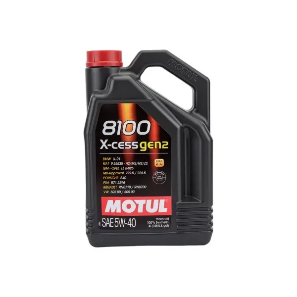 Масло моторное MOTUL 8100 X-CESS GEN2 5W-40 4л 111858