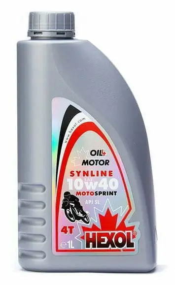 Масло моторное HEXOL SYNLINE 4T MOTOSPRINT 10W-40 1л HEXOL 10W40 SYNLINE 4T MOTOSPRINT/1