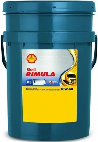 Масло моторное SHELL RIMULA R5E 10W-40 20л SHELL 10W40 RIMULA R5E/20