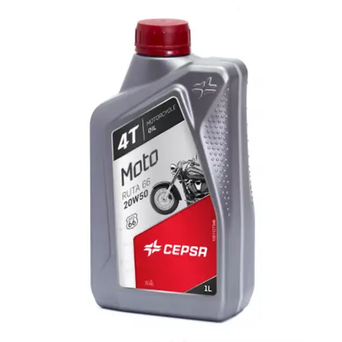 Масло моторное CEPSA MOTO 4T RUTA 66 20W-50 1л 514234191