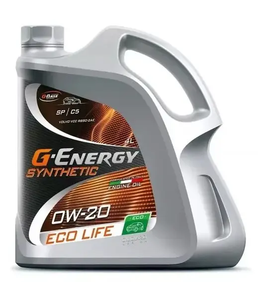 Масло моторное GENERGY SYNTHETIC ECO LIFE 0W-20 4л 253140711