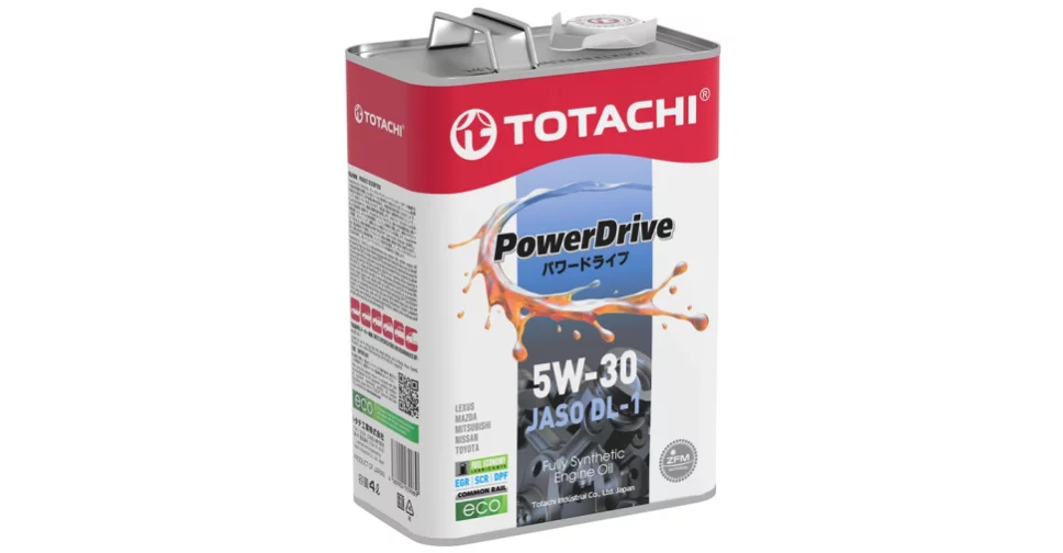 Масло моторное TOTACHI POWERDRIVE DL-1 5W-30 4л E8004