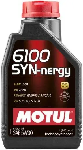 Масло моторное MOTUL 6100 SYN-NERGY 5W-30 4л 112138