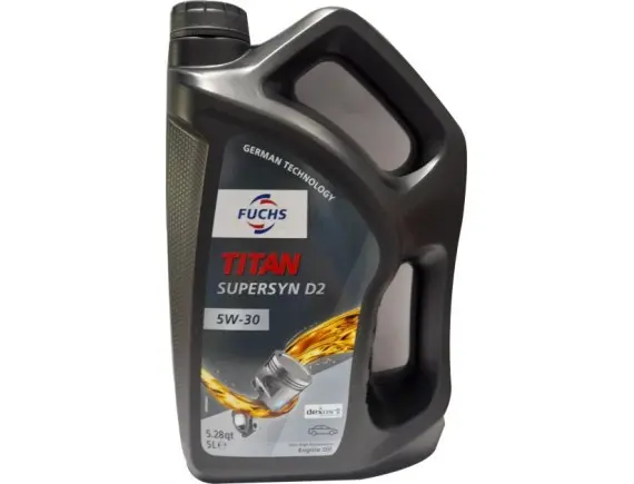 Масло моторное FUCHS TITAN SUPERSYN D2 5W-30 5л 602011947
