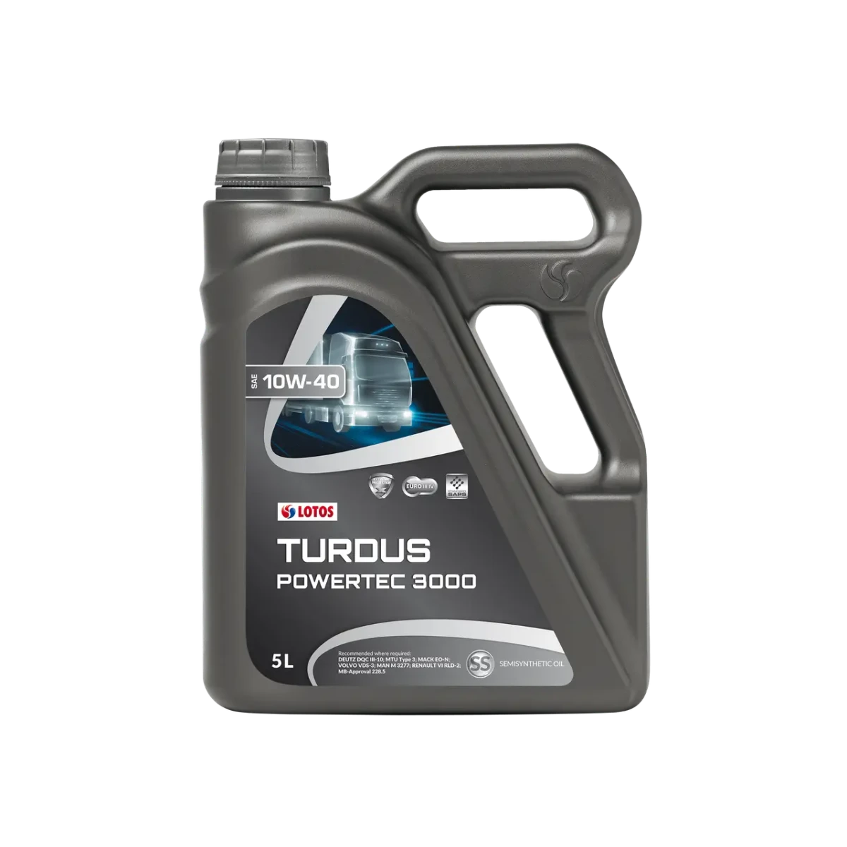 Масло моторное LOTOS TURDUS POWERTEC 3000 10W-40 5л WFK503L400H0
