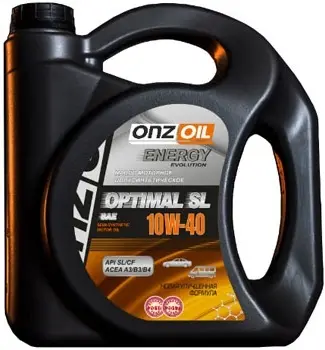 Масло моторное ONZOIL 10W-40 4.5л ONZOIL SAE 10W40 OPTIMAL SL 4,5L