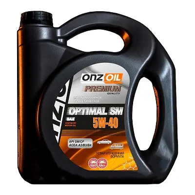 Масло моторное ONZOIL 5W-40 4.5л ONZOIL SAE 5W40 OPTIMAL SM 4,5L