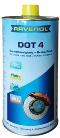 Жидкость тормозная RAVENOL DOT 4 0.25л 1350601-250-05-000