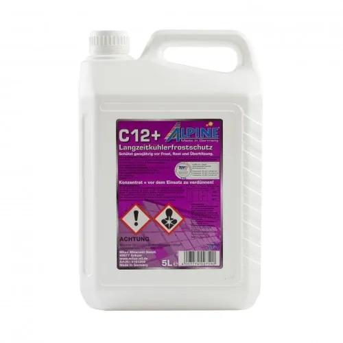 Антифриз фиолетовый концентрат g12+ 5 л ALPINE OIL 0101202