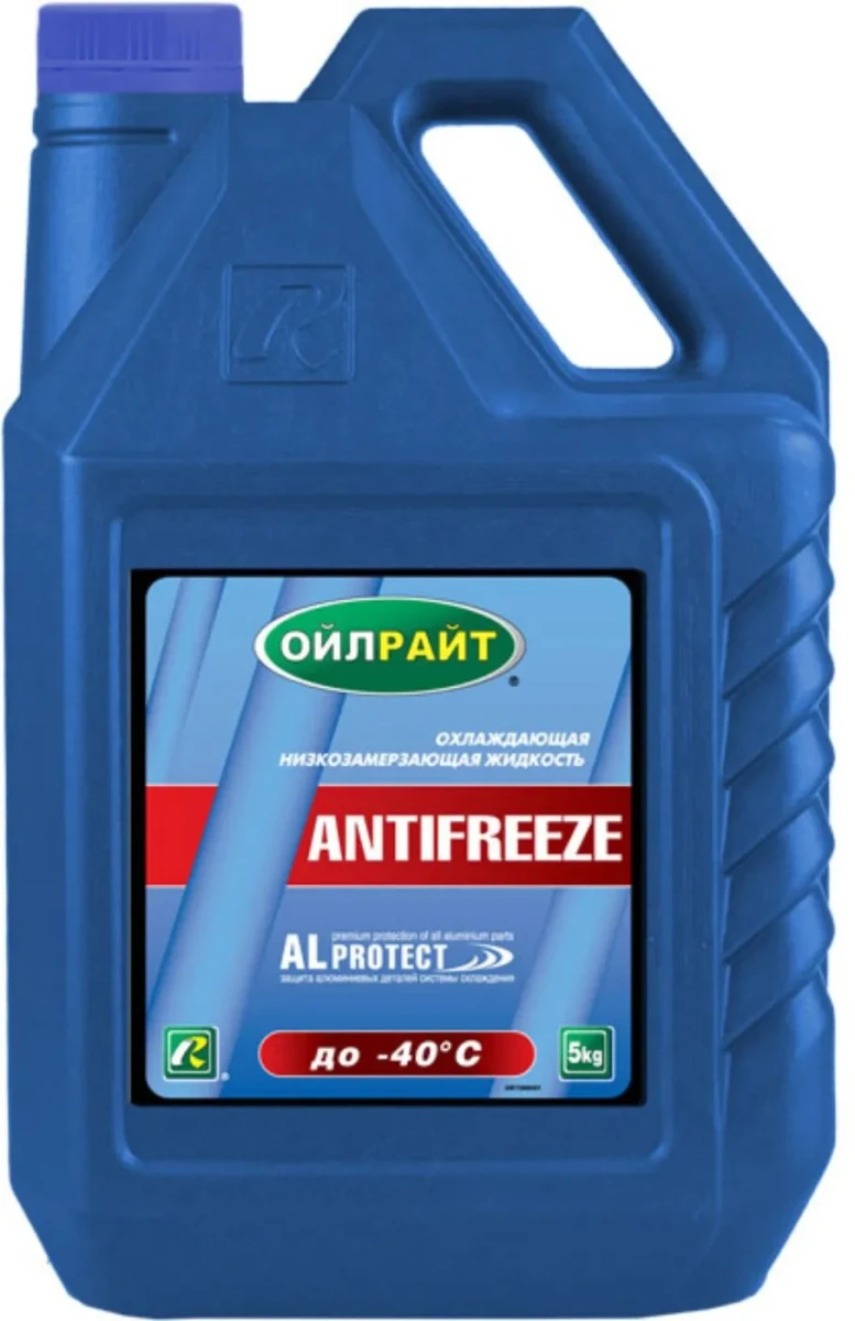 Антифриз 5кг - готовый синий OIL RIGHT 2900