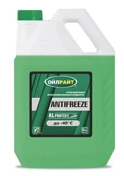 Антифриз 5кг - готовый зеленый OIL RIGHT 2902
