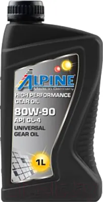 Трансмиссионное масло ALPINE OIL 80W-90 1л 0100681