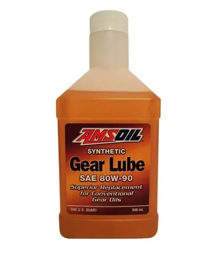 Трансмиссионное масло AMSOIL SYNTHETIC GEAR LUBE 80W-90 0.946л AGLQT