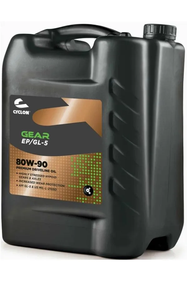 Трансмиссионное масло CYCLON GEAR EP/GL 5 80W-90 20л JE02504