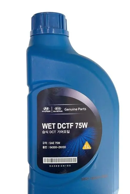 Трансмиссионное масло HYUNDAI/KIA/MOBIS WET DCTF 75W 1л 043002N100