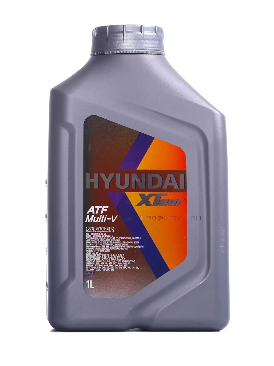 Трансмиссионное масло HYUNDAI XTEER ATF MULTI V 1л 1011411