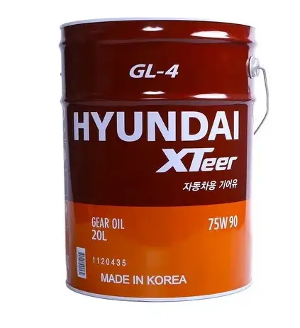 Трансмиссионное масло HYUNDAI XTEER GL-4 75W-90 20л 1120435