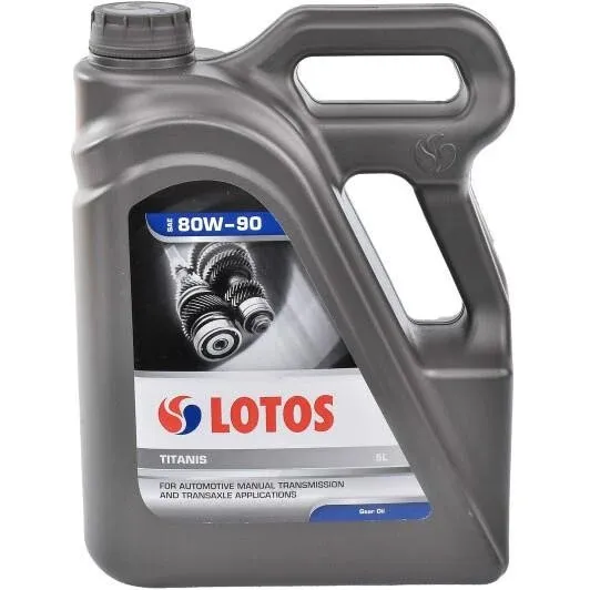 Трансмиссионное масло LOTOS TITANIS GL5 80W-90 5л WKK5040600H0
